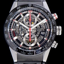 홍콩명품 [태그호이어]남성용 신상품출시!! 까레라 칼리버 크로노그래프 오토매틱 45mm 블랙다이얼 TAG65464  