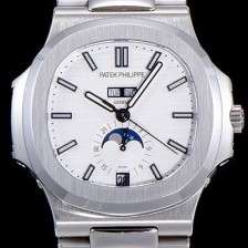 홍콩명품 [파텍필립]남성용 노틸러스 오토매틱 40mm 화이트다이얼 오토매틱 PAT88536  