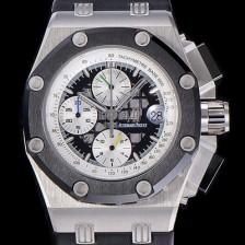 홍콩명품 [오데마피게]남성용 신형모델!! 로얄오크 오프쇼어 블랙 메가 태피스리 패펀 다이얼 오토매틱 무브먼트 AUD81621  