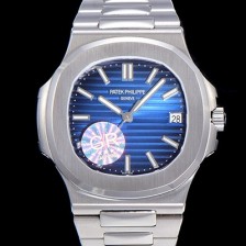 홍콩명품 [파텍필립]남성용 최신! 노틸러스 5711/1A 010 블루다이얼 40mm 메탈줄 Cal.324 S C 타입무브 오토매틱 PAT88125  