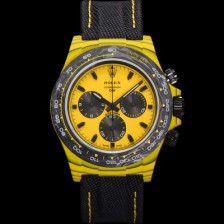 홍콩명품 [로렉스] 남성용 데이토나 DIW 포지드카본 커스텀 40미리 크로노그래프 오토매틱 Cal.4130 무브먼트 옐로우 다이얼 ROL79835  