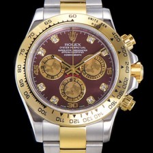 홍콩명품 [로렉스] 남성용 데이토나 코스모그래프 오토매틱 40미리 칼리버 4130 타입 18K 옐루골드 투톤콤비 메탈시계 래드다이얼 ROL79877  