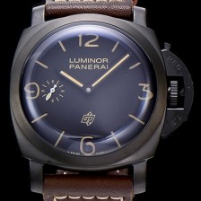 홍콩명품 [파네라이]남성용 초특가한정 루미노르 PAM00575 1950 3데이 티타뉴오 DLC 47mm 오토매틱 블랙 다이얼 PAN80958  