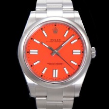 홍콩명품 [로렉스] 남성용 904스틸 오이스터 퍼페추얼 m124300 오토매틱 칼리버 3230타입 41mm/36mm 메탈시계 래드다이얼 ROL79861  