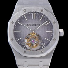 홍콩명품 [오데마피게] 남성용 로얄오크 Calibre 2924 투어빌론/수동기계식 41미리 그레이다이얼 AUD74519  