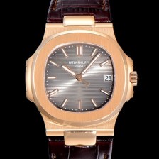 홍콩명품 [파텍필립] 남성용 노틸러스 5711/1R-001 암스테르담 빈티지 18k로즈골드 Cal.324 S C타입무브 오토매틱 40미리 가죽스트랩/줄 브라운다이얼 PAT75385  