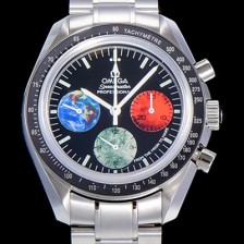 홍콩명품 [오메가] 남성용 스피드마스터 문워치 크로노그래프 문투말스 수동형 42미리 메탈줄 블랙다이얼 OMG79514  