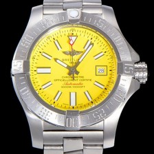 홍콩명품 [브라이틀링] 남성용 어벤져 오토매틱 ETA2836-2 타입 45미리 매탈시계 옐루다이얼 BRE75537  