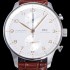 홍콩명품 [아이더블유씨] 남성용 포르투기즈 IW371604 크로노그래프 오토매틱 Cal.69355 타입 41미리 가죽줄 화이트다이얼 IWC74386  