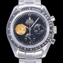 홍콩명품 [오메가] 남성용 스피드마스터 크로노그래프 아폴로 15 40주년기념 수동형 42미리 메탈줄 블랙다이얼 OMG79577  