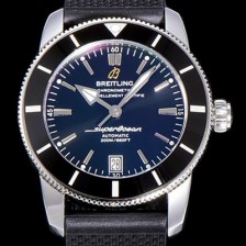 홍콩명품 [브라이틀링] 남성용 슈퍼오션 해리티지 II 오토매틱 ETA2824-2 타입 42미리 세라믹베젤 러버/우레탄줄 블랙다이얼 BRE75492  