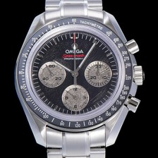 홍콩명품 [오메가] 남성용 스피드마스터 크로노그래프 아폴로 15 40주년기념 수동형 42미리 메탈줄 블랙다이얼 OMG79541  