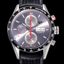 홍콩명품 [태그호이어]  남성용 까레라 칼리버 16 크로노그래프 그레이 다이얼 TAG74775  