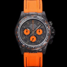 홍콩명품 [로렉스] 남성용 데이토나 DIW 포지드카본 커스텀 40미리 크로노그래프 오토매틱 Cal.4130 무브먼트 블랙 다이얼 ROL79679  