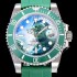 홍콩명품 [로렉스] 남성용 롤렉스 서브마리너 헐크 오토매틱 ETA2824-2 타입 40미리 그린 러버/우레탄줄 그린 다이얼 ROL79634  
