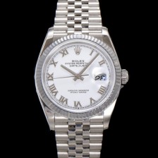 홍콩명품 [로렉스] 남성용 데이저스트 m126234 로마인덱스 36mm 오토매틱 Cal.3235 무브먼트 화이트 다이얼 rol5357  