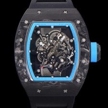 홍콩명품 [리차드밀레] 남성용 RM055 NTPT 카본케이스 50미리 스켈레톤 다이얼 기계식 수동형 무브먼트 RIC73876  