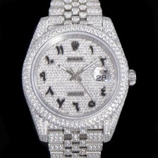 홍콩명품 [로렉스] 남성용 데이져스트 오토매틱 아시안 2824-2 타입  41mm 904L 다이아몬드 메탈줄 보석다이얼  rol61537  