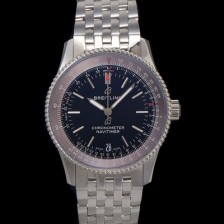 홍콩명품 [브라이틀링] 남성용 네비타이머 A17325241B1A1 크로노그래프 오토매틱 2824타입 38mm 메탈줄 블랙 다이얼 bre6026  