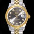 홍콩명품 [로렉스] 여성용 2021신상 데이져스트 오토매틱 ETA-2688 31mm 18K옐루골드 메탈줄 그레이 다이얼 rol52860  