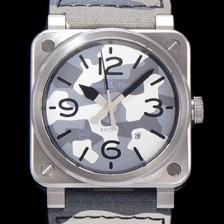 홍콩명품 [벨앤로즈] 남성용 BR0392 BAPE Marks 25주년 애디션 오토매틱 ETA2836-2 타입 42mm 나토천 그레이 카모다이얼 bel07926  