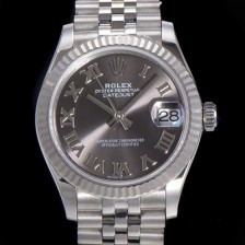 홍콩명품 [로렉스] 여성용 2021신상 데이져스트 오토매틱 ETA-2688 31mm 메탈줄 그레이 다이얼 rol63708  