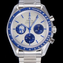 홍콩명품 [오메가] 남성용 스피더마스터 기념시리즈 실버 스누피 어워드 수동기계식 42mm 메탈줄 화이트다이얼   omg93814  