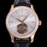 홍콩명품 [예거르꿀트르] 남성용 마스터 그랜드 트레디션 1662451 오토매틱 투어빌론 798타입  42mm 18K 로즈골드 보석다이아드베젤 가죽시계 실버다이얼   jag03476  