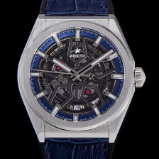 홍콩명품 [제니스] 남성용 DEFY시리즈 오토매틱 Cal.670sk 41미리 가죽줄 블랙다이얼 zen34529  