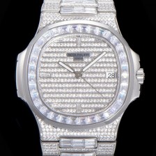 홍콩명품 [파텍필립] 남성용 노틸러스 5719/10G-010 보석/큐빅 셋팅 오토매틱 Cal.324 S C 타입 40미리 메탈 보석다이얼 PAT74089  