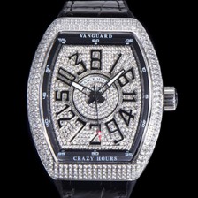 홍콩명품 [프랭크뮬러] 남성용 뱅가드 오토매틱 CZ02 타입 44미리 보석/큐빅 케이스 가죽줄 보석다이얼 fra67098  