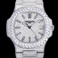 홍콩명품 [파텍필립] 남성용 노틸러스 7021/1G-001 보석/큐빅 셋팅 오토매틱 Cal.324 S C 타입 40미리 메탈 보석다이얼 PAT72547  