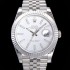 홍콩명품 [로렉스] 남성용 904L스틸!! 2022신형 데이저스트 41mm II m126334 화이트 다이얼 야광 스틱 인덱스 스틸 브레이슬릿 신형 Cal.3235 오토매틱 무브먼트 ROL06096  