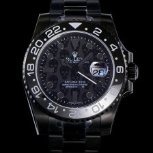홍콩명품 [로렉스] 남성용 지엠티마스터II 블랙PVD코팅 오토매틱 CAL.3285타입 40미리 블랙줄 블랙다이얼 rol32710  