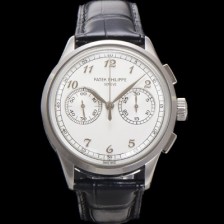 홍콩명품 [파텍필립] 남성용 컴플리케이션 5170G 크로노그래프 오토매틱 7750 타입 39mm 가죽줄 화이트 다이얼 pat2209  
