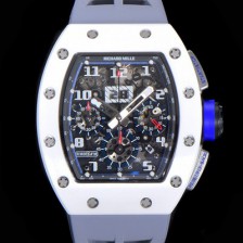 홍콩명품 [리차드밀레] 남성용 RM11-02 클래식 세라믹 50미리 남성용시계 7750 크로노그래프 오토매틱 블랙다이얼 RIC09620  