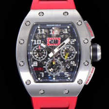 홍콩명품 [리차드밀레] 남성용 최고급형 RM11-03 플라이백 크로노그래프 50미리 스켈레톤 다이얼 오토매틱 무브먼트 RIC09645  