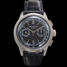 홍콩명품 [파텍필립] 남성용 컴플리케이션 5170G 크로노그래프 오토매틱 7750 타입 39mm 가죽줄 블랙 다이얼 pat2206  