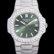 홍콩명품 [파텍필립] 남성용 노틸러스 5711/1R-010 보석/큐빅 셋팅 오토매틱 Cal.324 S C 타입 40미리 그린다이얼 PAT75716  