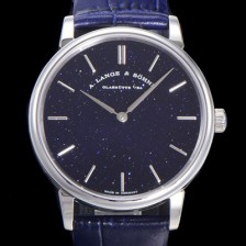 홍콩명품 [아랑게운트죄네] 남성용 색소니아 씬 205.086 랑게 39미리 블랙 다이얼 오토매틱 무브먼트 LAN40869  