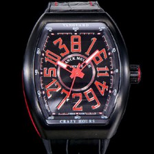 홍콩명품 [프랭크뮬러] 남성용 V 45 SC DT 뱅가드 2824 므브먼트 오토매틱 44미리 PVD코팅 케이스 러버밴드 블랙다이얼 FRA79487  