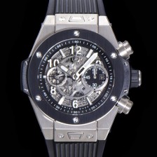 홍콩명품 [휴블렛] 남성용 빅뱅 유니코 킹골드 크로노그래프 441.NM.1170.RX 세라믹 베젤 HUB1280 오토매틱 므브먼트 44mm 러버밴드 스켈레톤다이얼 hub38956  