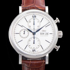 홍콩명품 [아이더블유씨] 남성용 포르토피노 IW391024  오토매틱 무브먼트 42미리 화이트 다이얼 IWC71013  