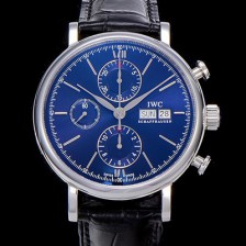 홍콩명품 [아이더블유씨] 남성용 포르토피노 IW391019 오토매틱 무브먼트 42미리 블루 다이얼 IWC71019  