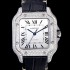 홍콩명품 [까르띠에] 남성용 산토스 더 까르띠에 WJSA0006 오토매틱 ETA2892-2 보석시계 35.1미리 화이트다이얼 CAR13942  
