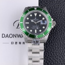 홍콩명품 [로렉스] 남성용 AR사 904L스틸 구형 서브마리너 16610LV-93250 블랙 다이얼 이너베젤 티타늄베젤 Cal.3135오토매틱 무브먼트 ROL09035  