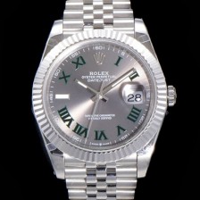 홍콩명품 [로렉스] 남성용 904L스틸!! 2022신형 데이저스트 41mm II m126334 그레이 다이얼 로마인덱스 스틸 브레이슬릿 신형 Cal.3235 오토매틱 무브먼트 ROL06117  