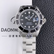 홍콩명품 [로렉스] 남성용 AR사 904L스틸 구형 서브마리너 16610LV-93250 블랙 다이얼 이너베젤 티타늄베젤 Cal.3135오토매틱 무브먼트 ROL09050  