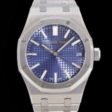 홍콩명품 [오데마피게] 남성용 로얄오크 15510 오토매틱 Cal.4302타입 메탈줄 블루다이얼  aud2153  