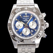홍콩명품 [브라이틀링] 남성용 크로노맷 오토매틱 크로노그래프 ETA7750-2타입 44mm 매탈줄 블루다이얼 bre1121  
